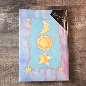 Essence of Life Ann Skelly Celestial 4x6 Photo Album Sun Moon Stars Y2K New